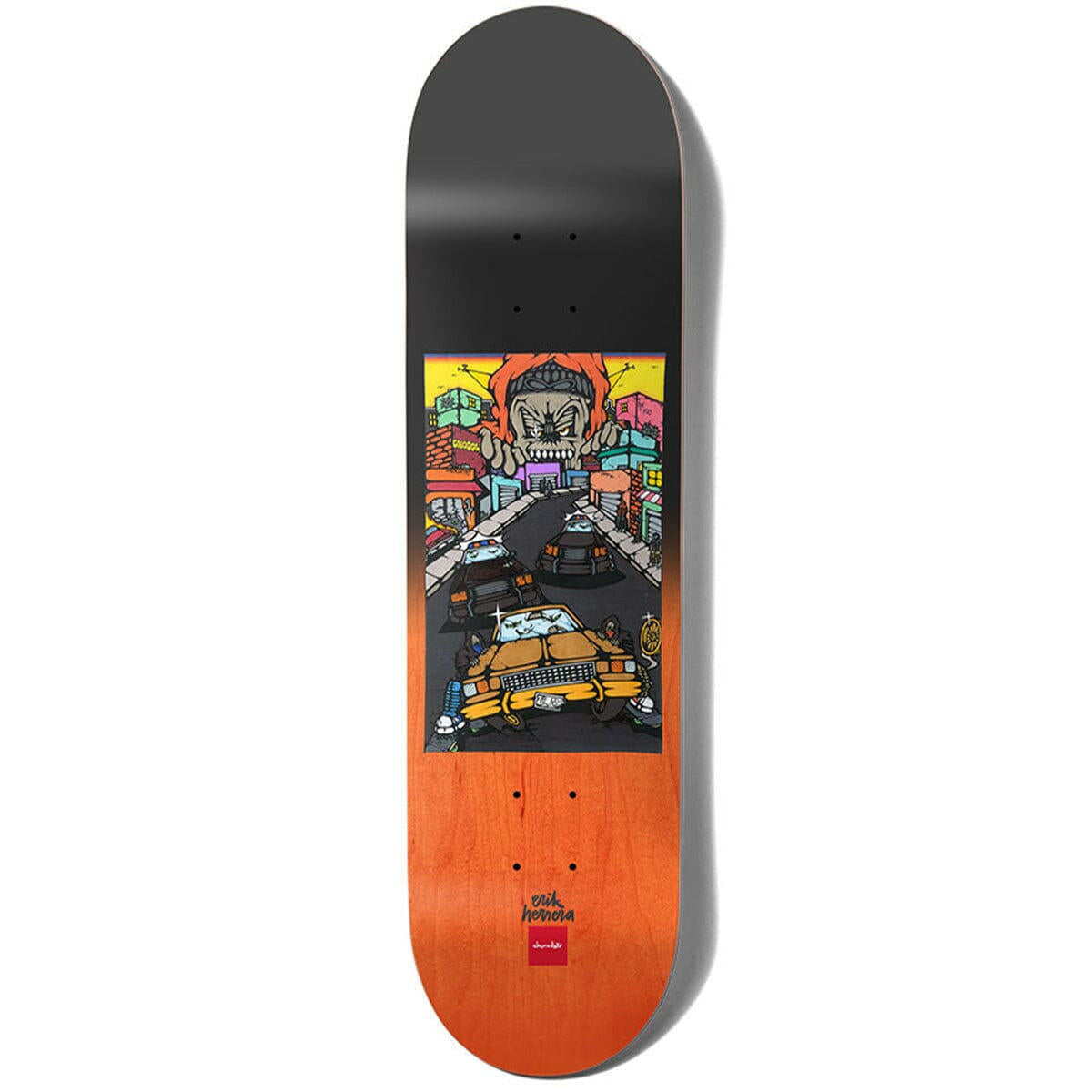 Chocolate - Erik Herrera Fiendin The Funk 8.0 Skateboard Deck.