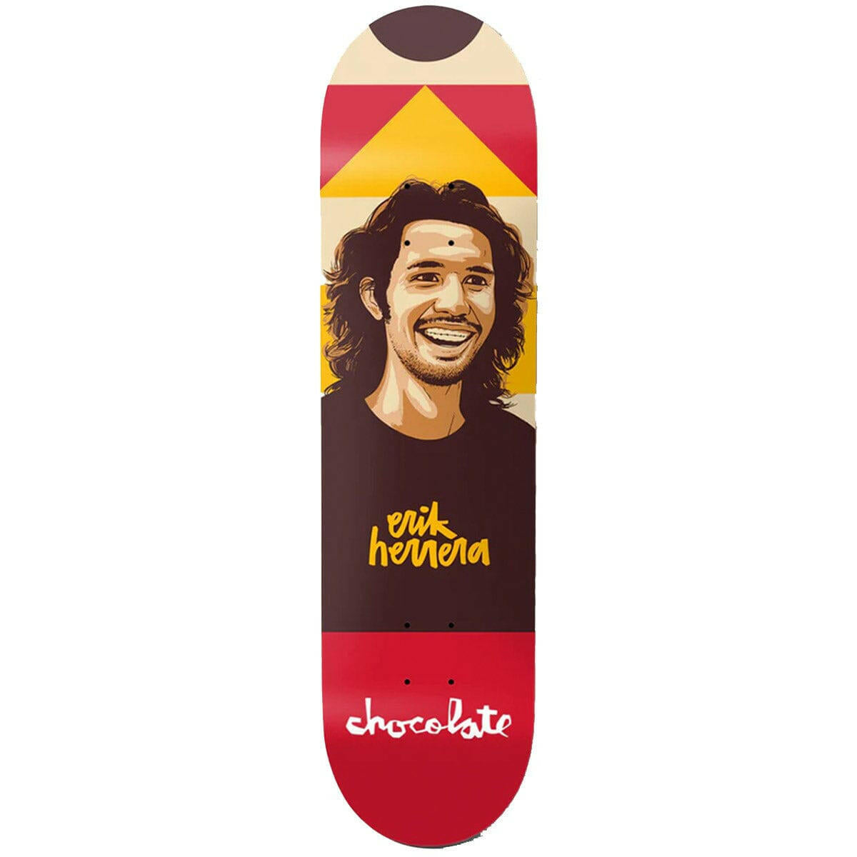 Chocolate - Erik Herrera Hecox Portrait 8.25 Skateboard Deck.