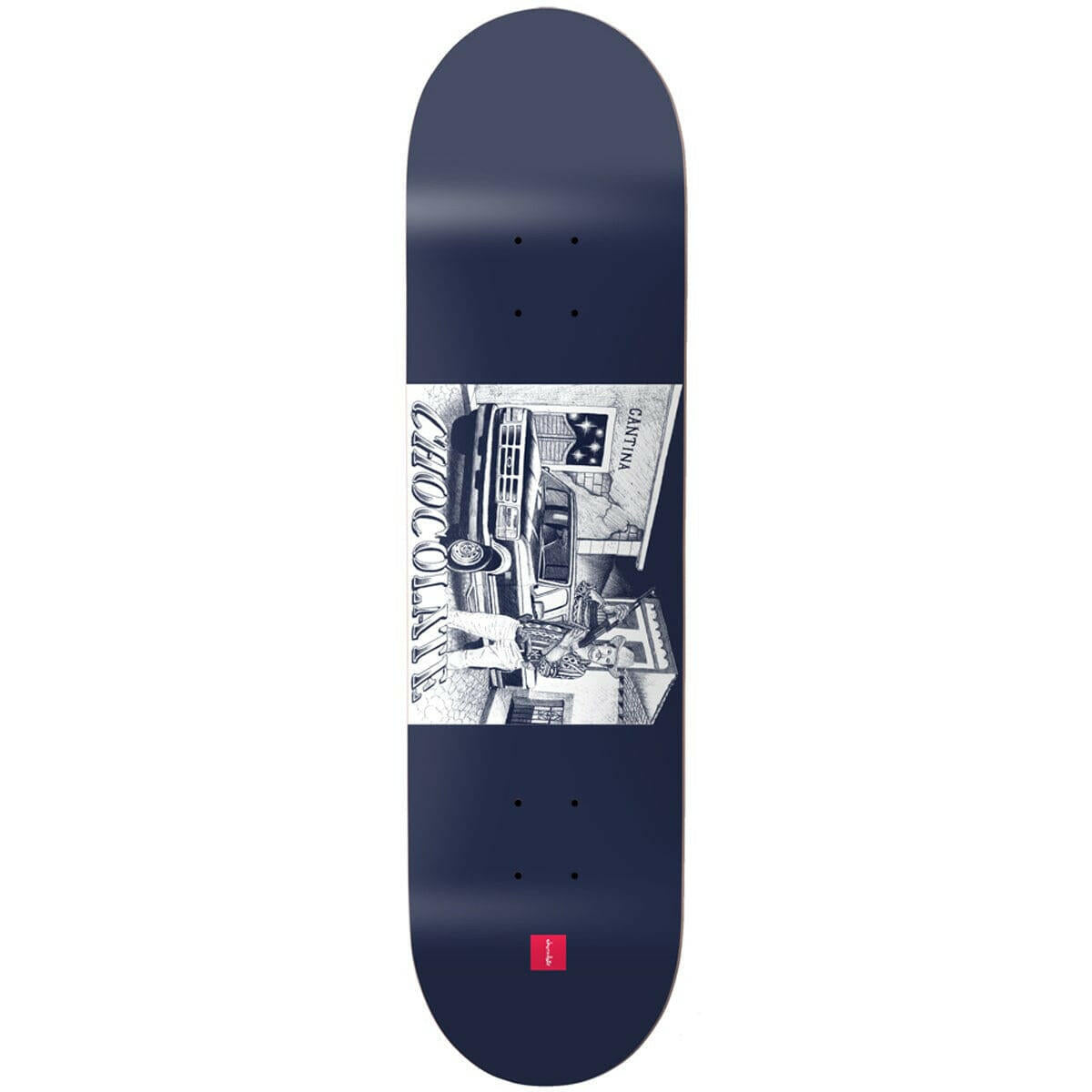 Chocolate - Erik Herrera Cantina 8.25 Skateboard Deck.