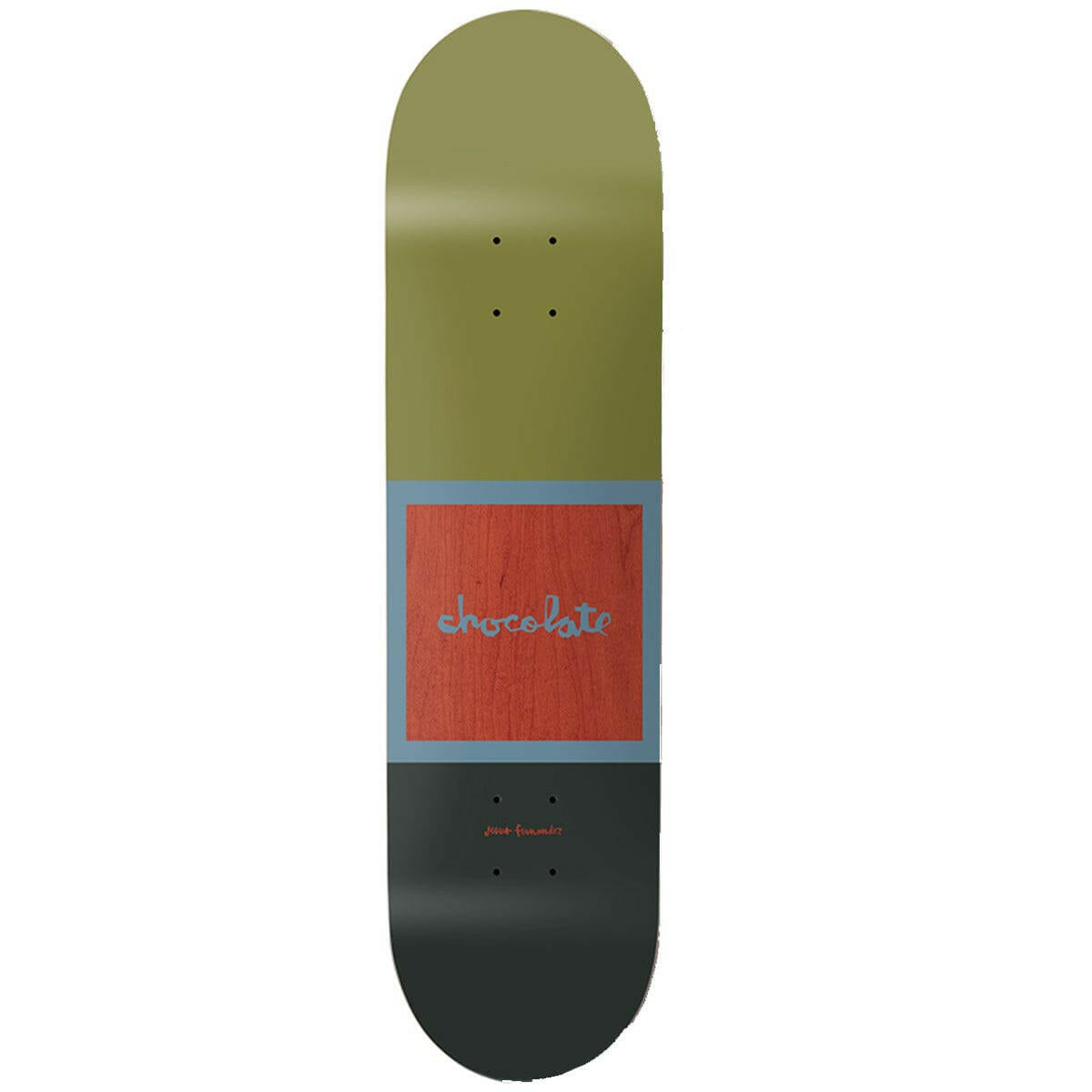 Chocolate - Jesus Fernandez OG Square 8.5 Skateboard Deck.