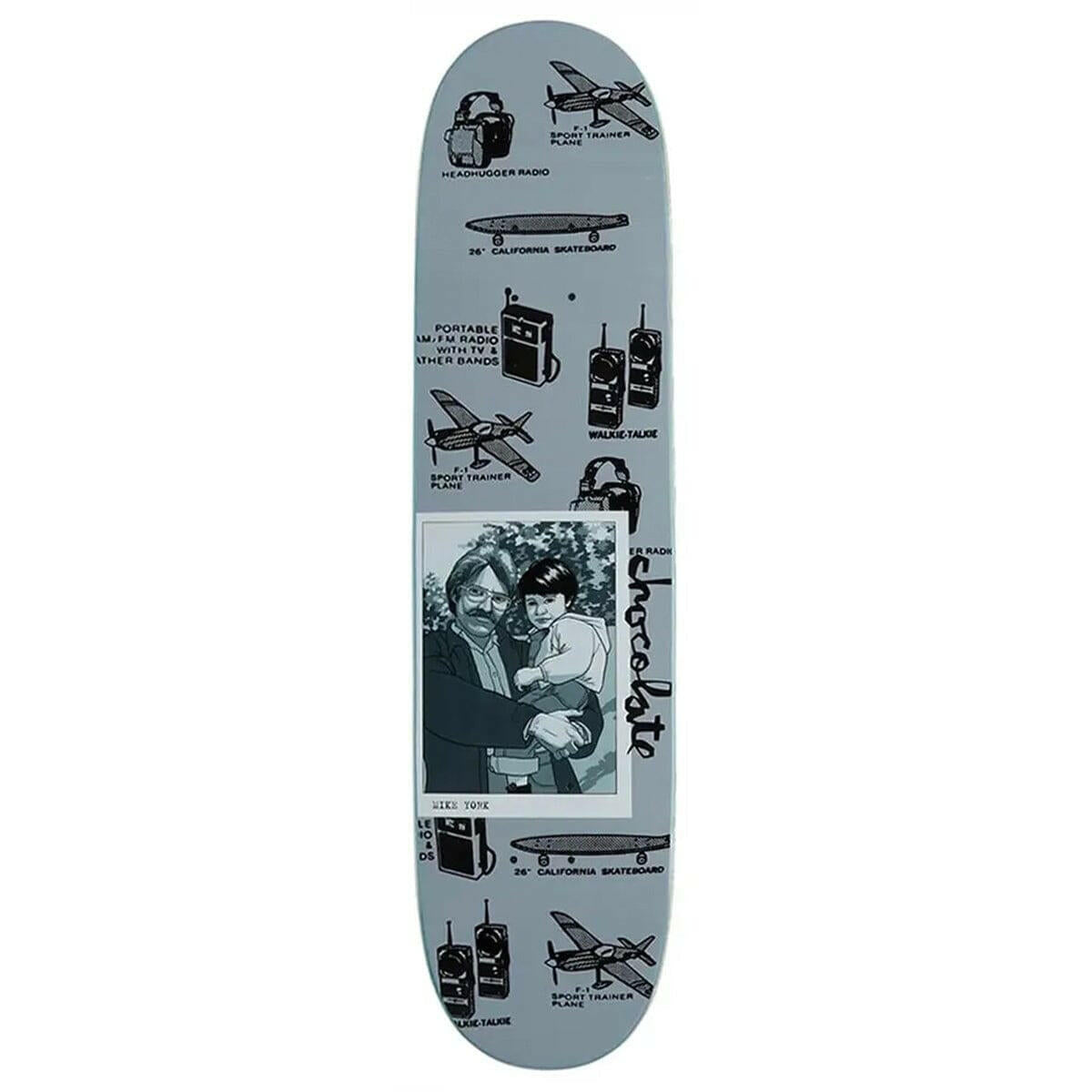 Chocolate - Mike York Kid Portrait 7.5 Reissue Skateboard Deck.