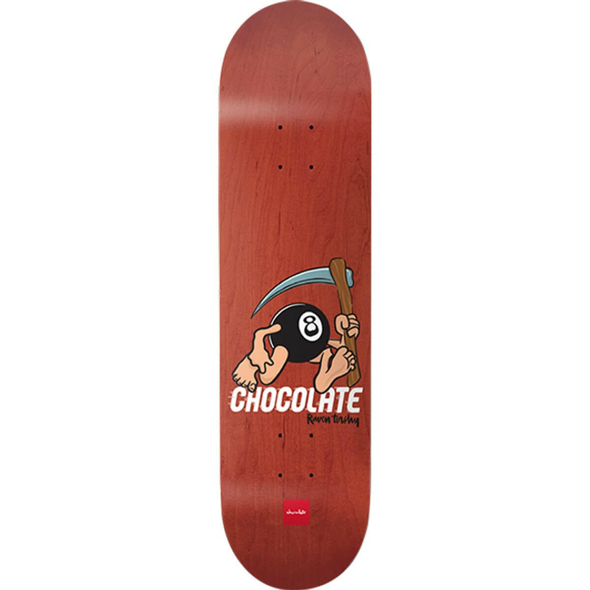 Chocolate - Raven Tershy Eightballer 8.5 Skateboard Deck.