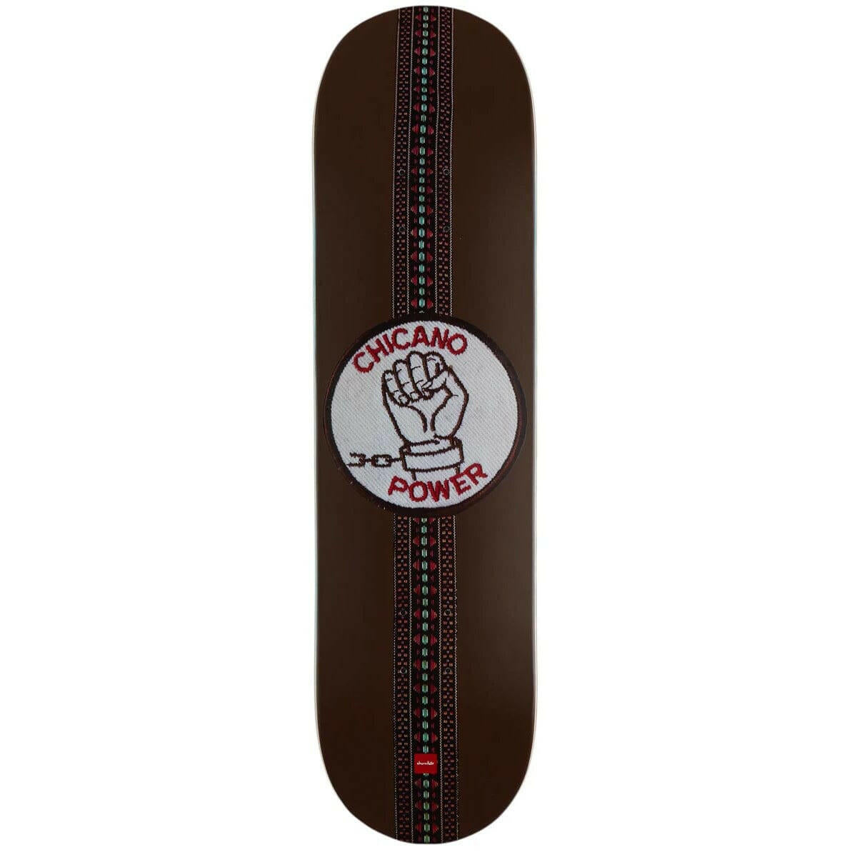Chocolate - Stevie Perez Chicano Power 8.25 Skateboard Deck.