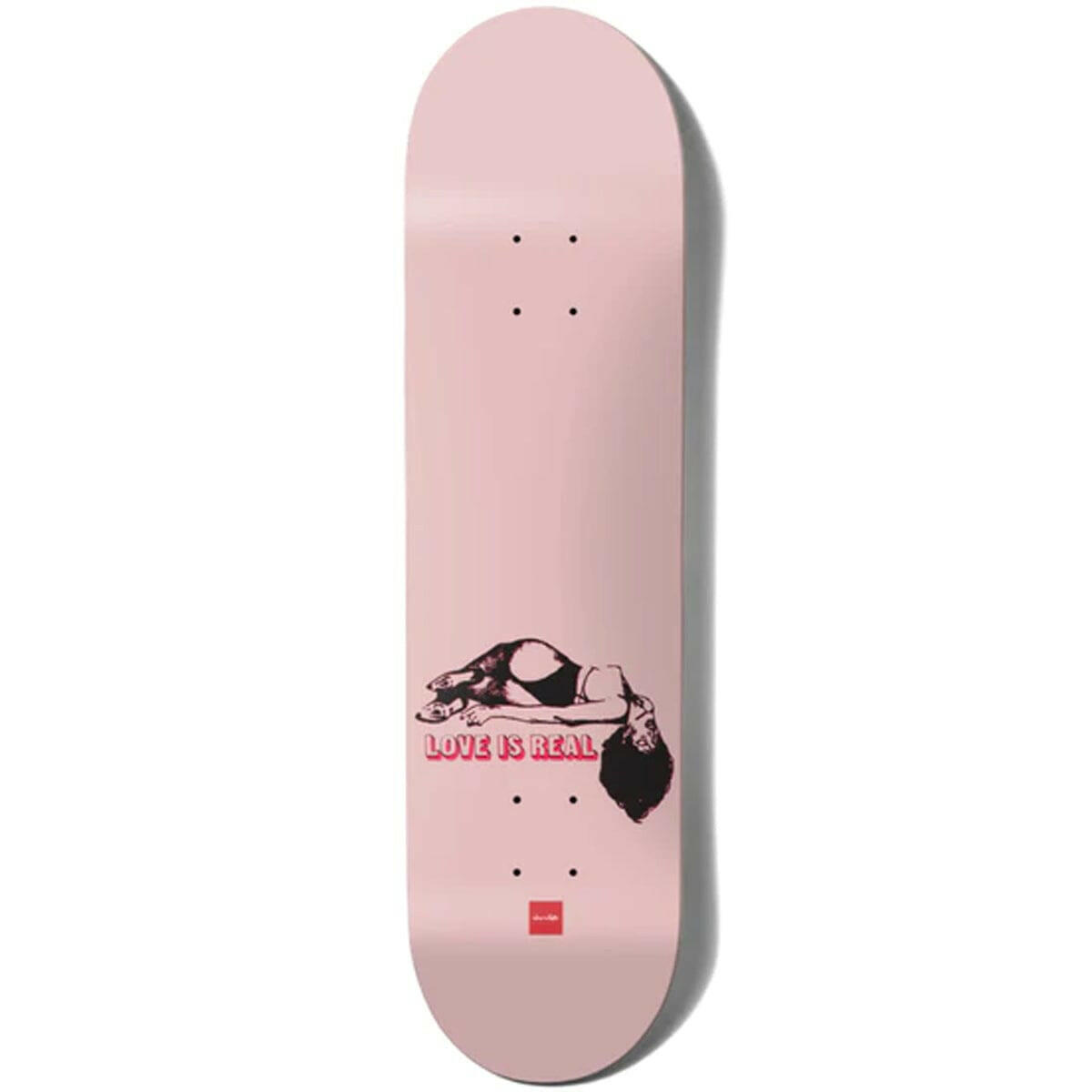 Chocolate - Jordan Trahan Love Is Real 8.25 Skateboard Deck.