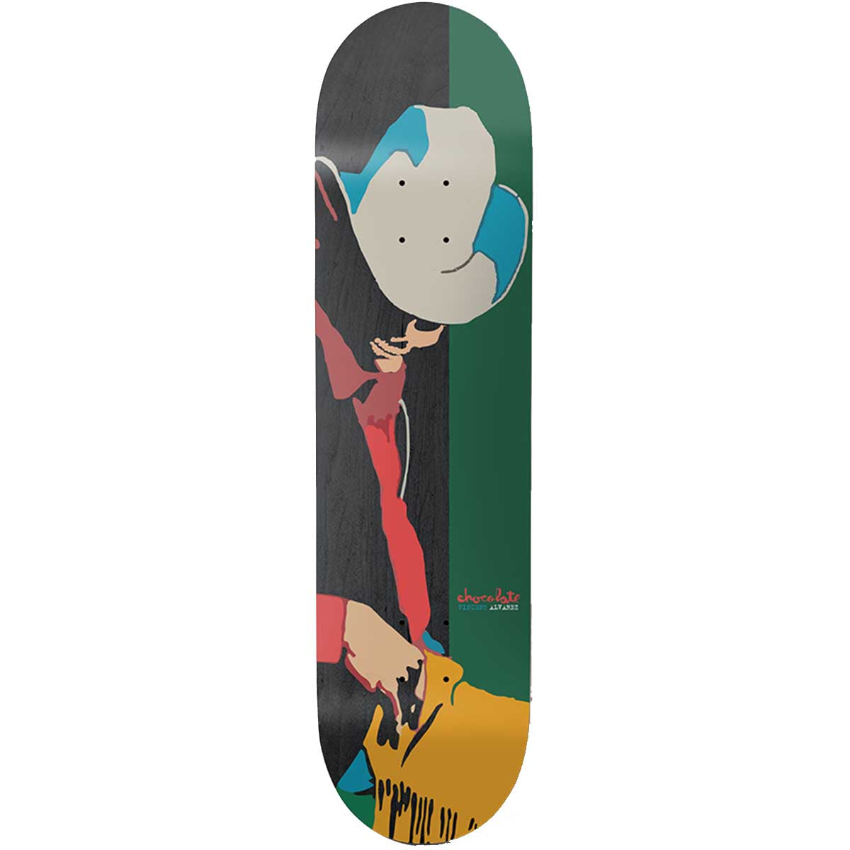 Chocolate Vincent Alvarez Bandito Twin 8.5 Skateboard Deck