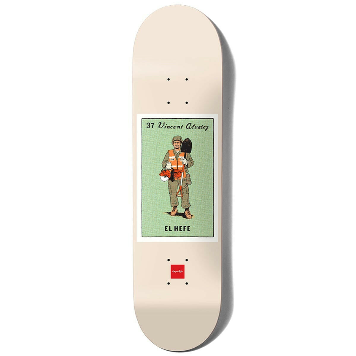 Chocolate - Vincent Alvarez Hefe 8.25 Skateboard Deck.