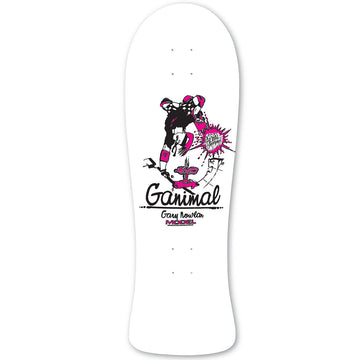 Cockroach Aerial Ganimal White 10.0 Reissue Skateboard Deck