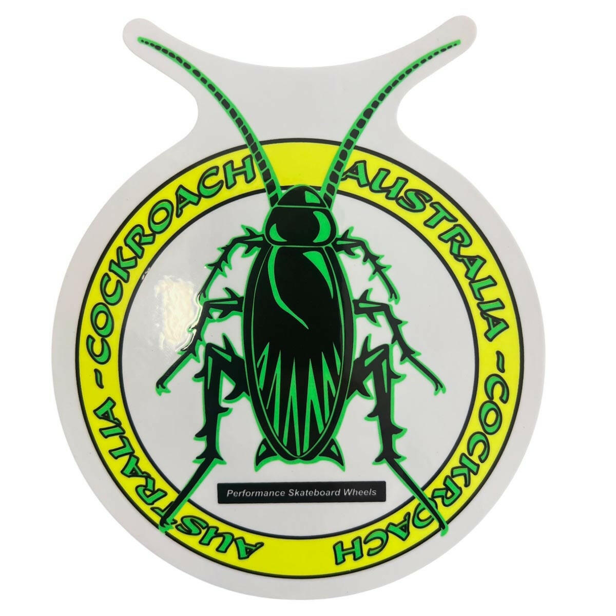 Cockroach Logo Yellow/Green 6