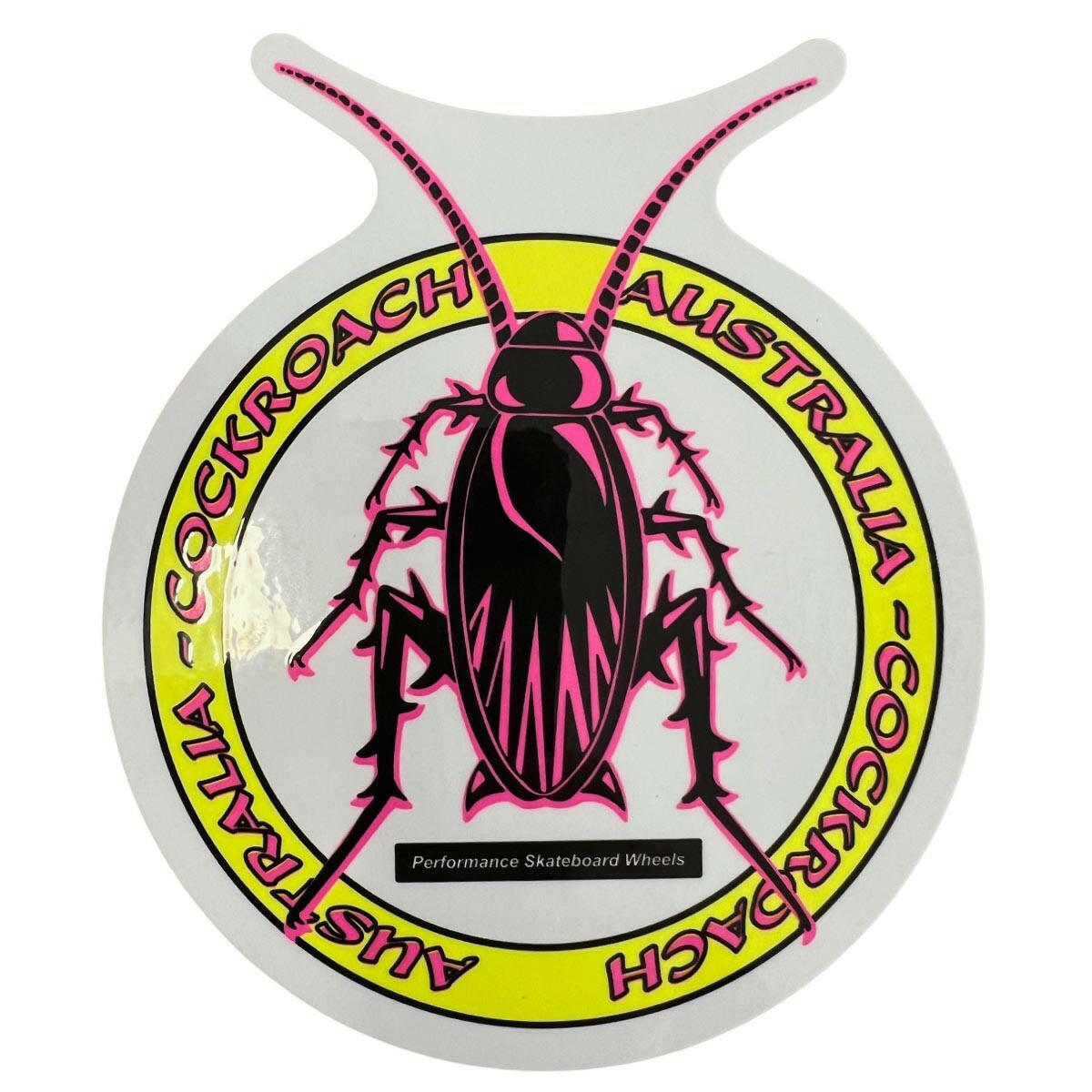 Cockroach Logo Yellow/Pink 6