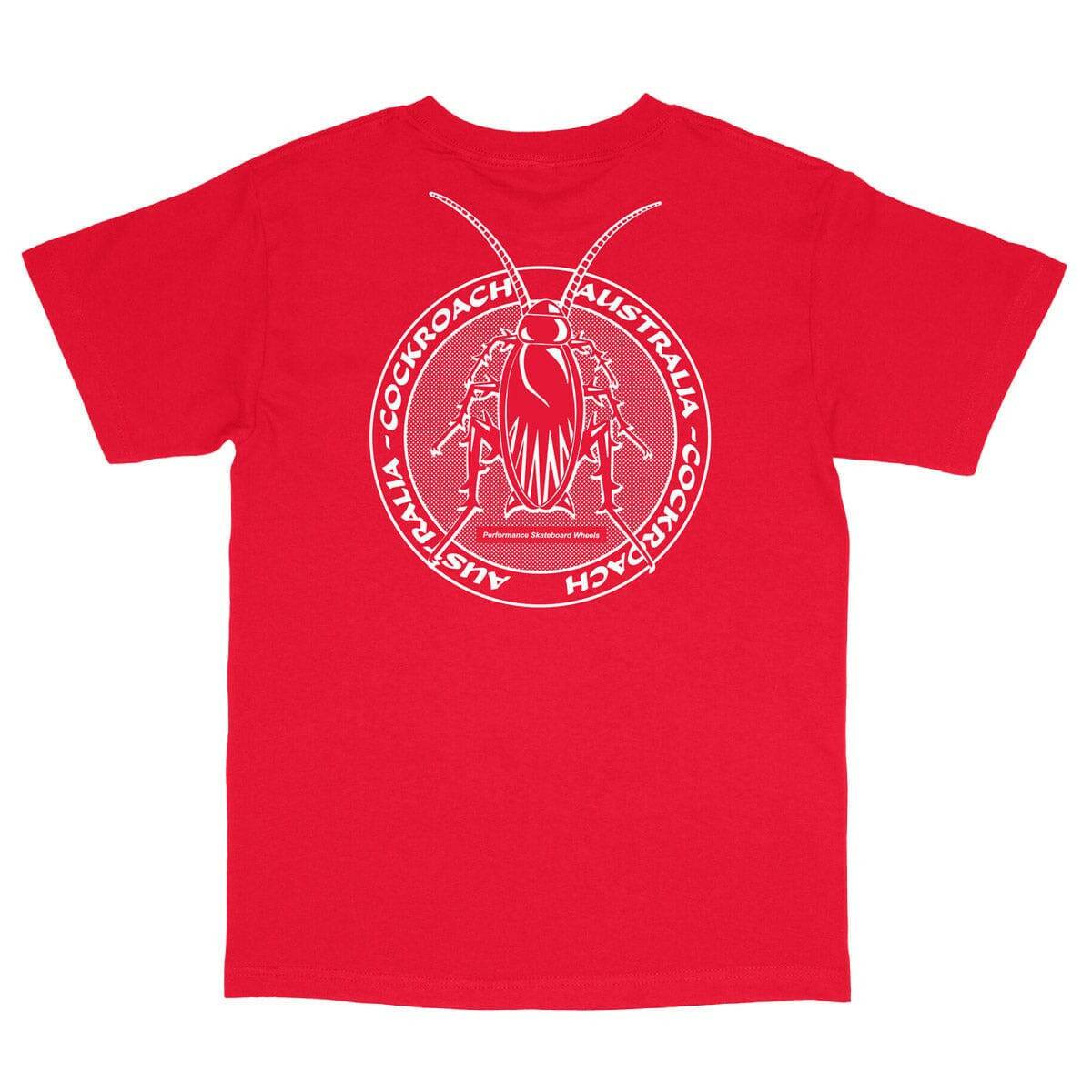Cockroach - Pest Tee Red/White.