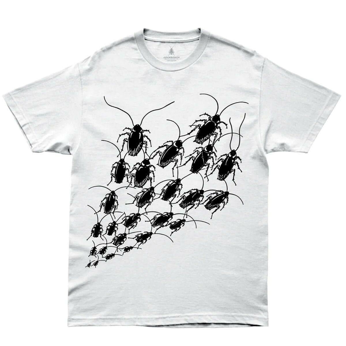 Cockroach - Plague Tee White.