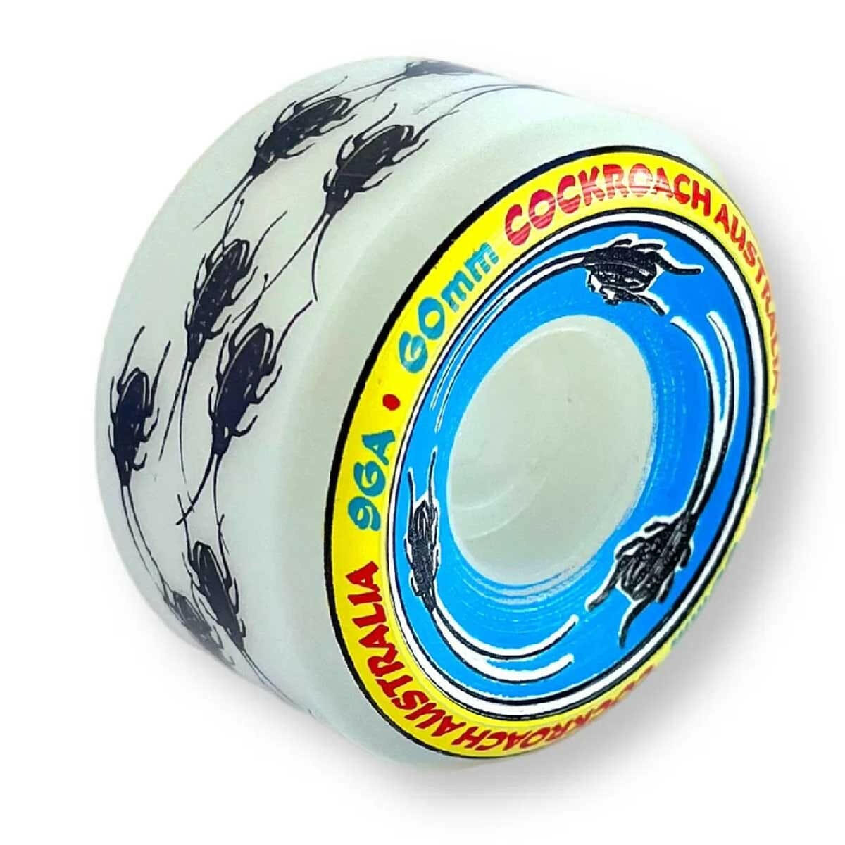 Cockroach - Swarm Blue 60MM 96A Skateboard Wheels.