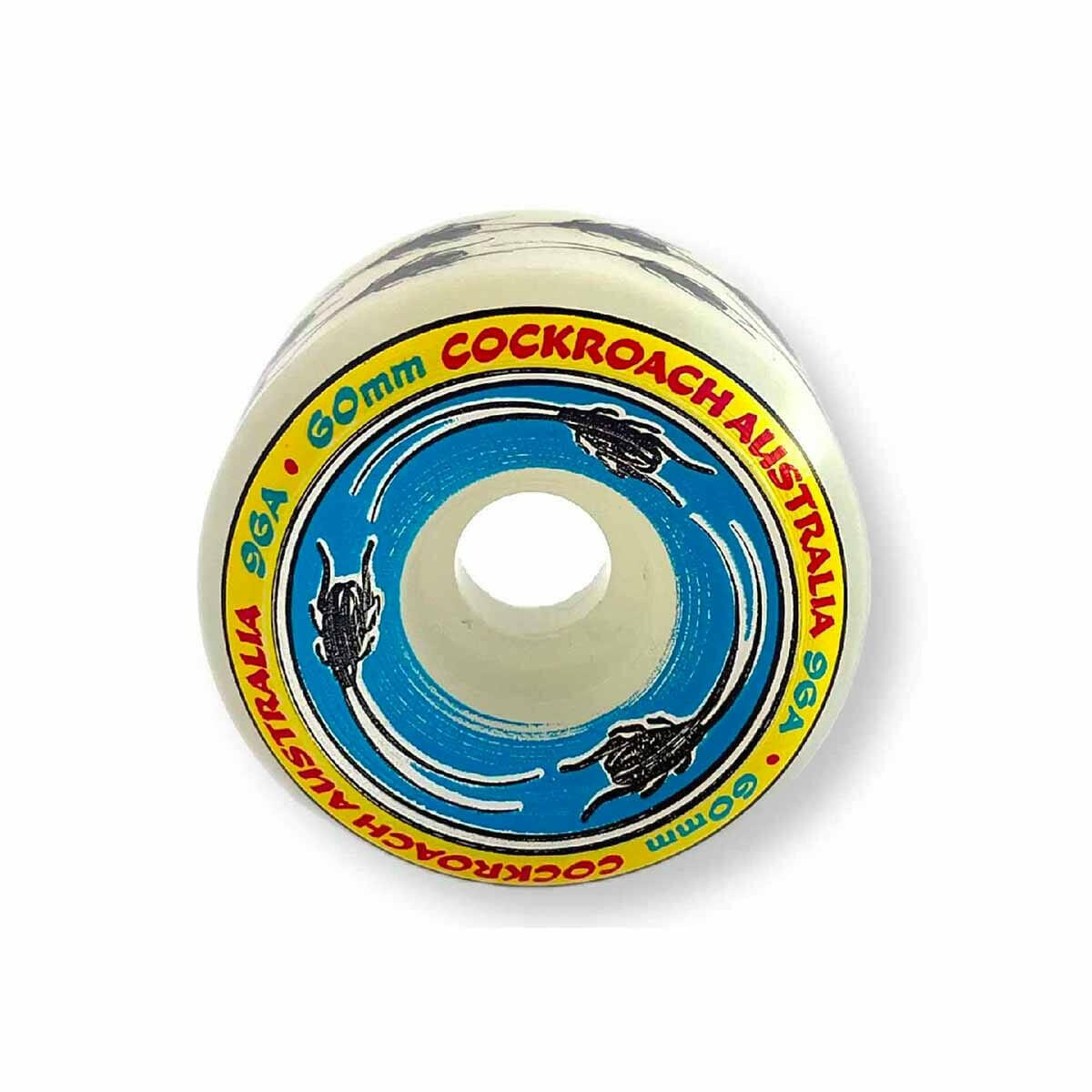 Cockroach - Swarm Blue 60MM 96A Skateboard Wheels.
