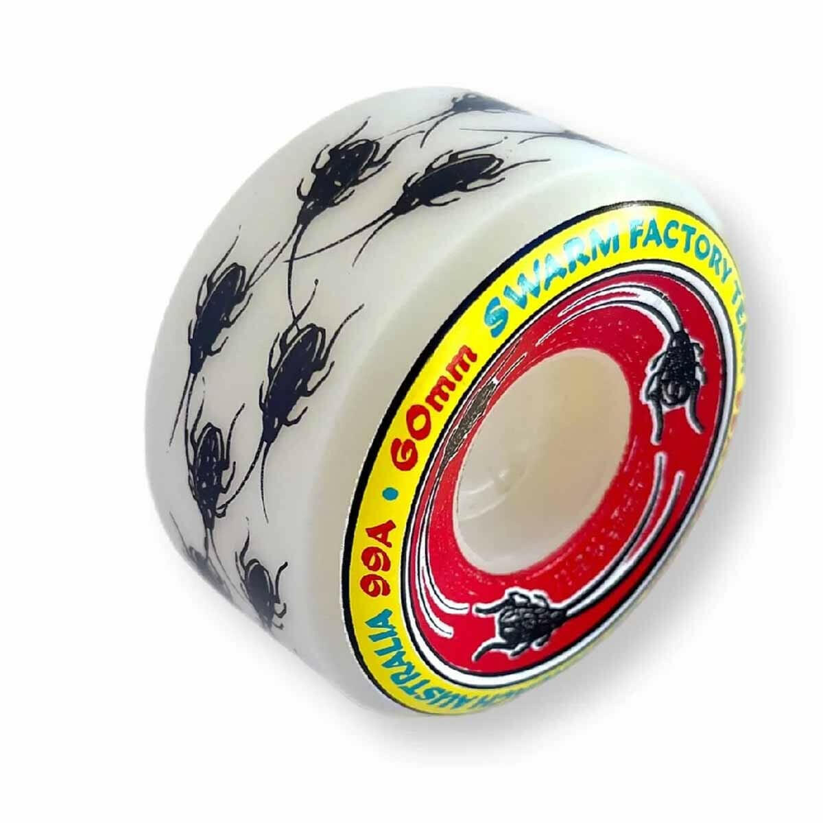 Cockroach - Swarm Red 60MM 99A Skateboard Wheels.