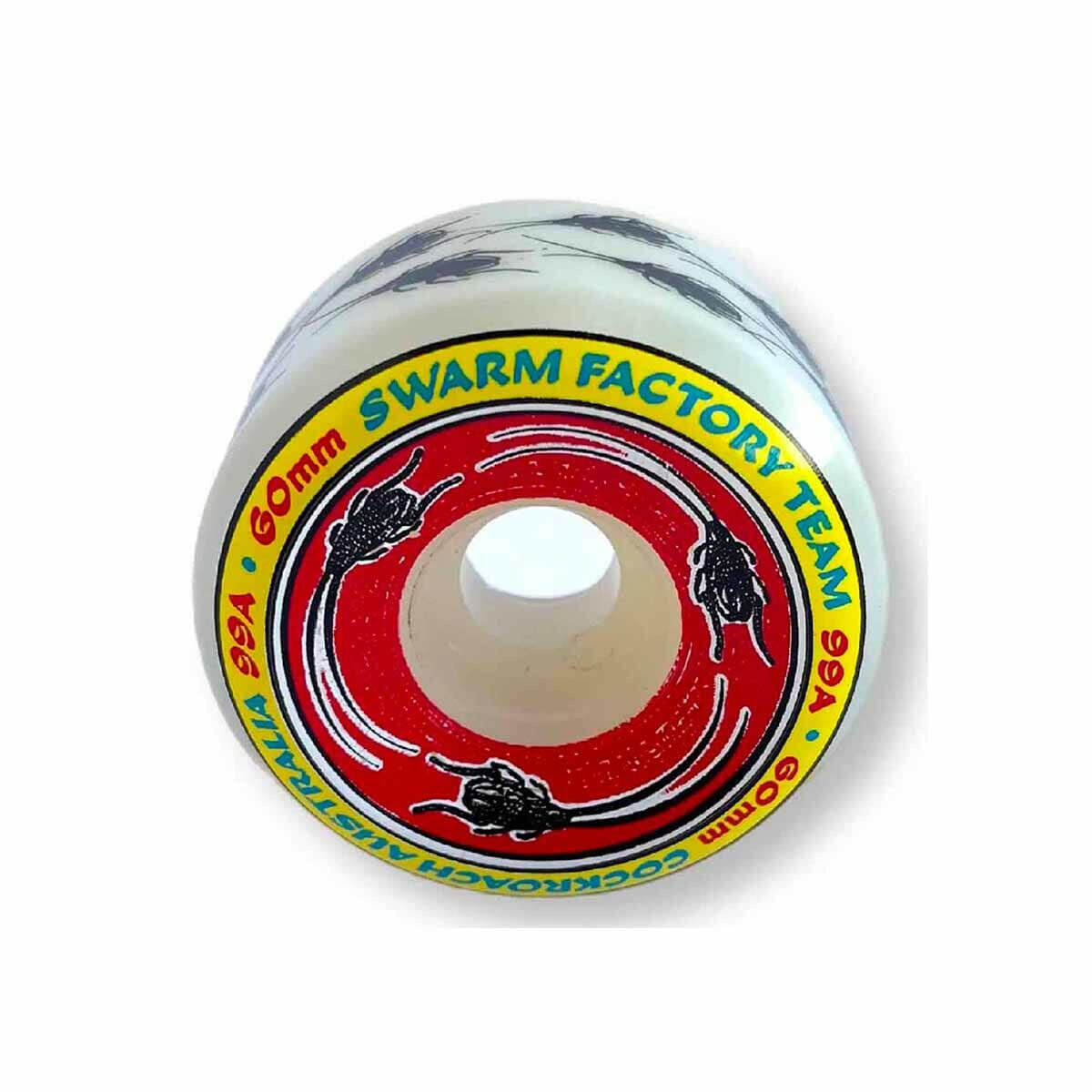 Cockroach - Swarm Red 60MM 99A Skateboard Wheels.