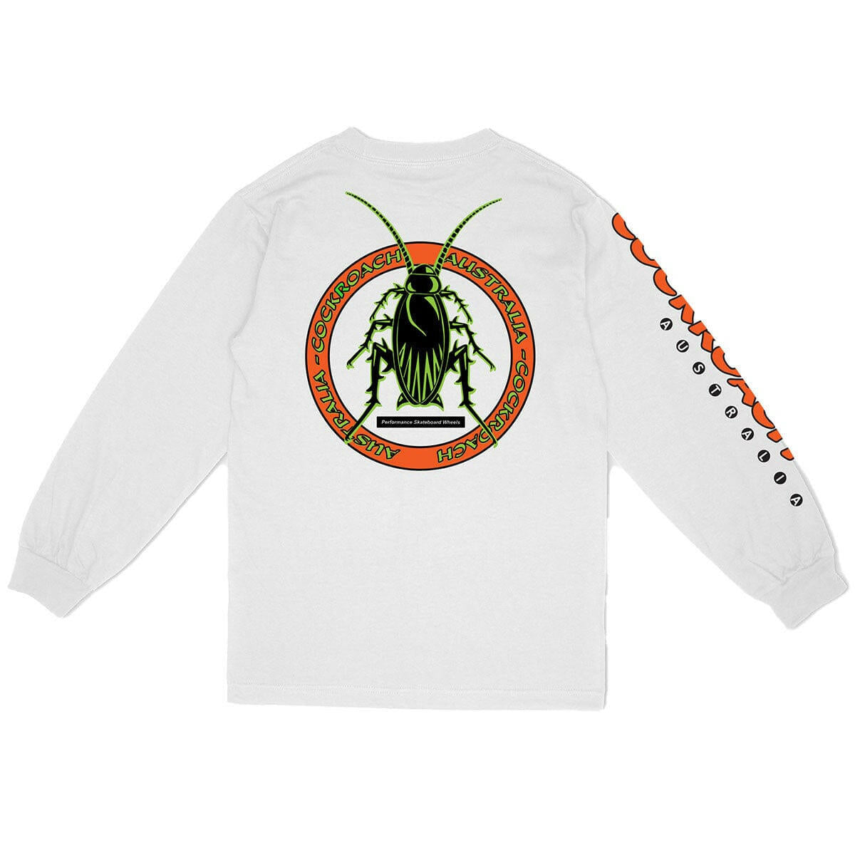Cockroach - Woden Longsleeve Tee White.