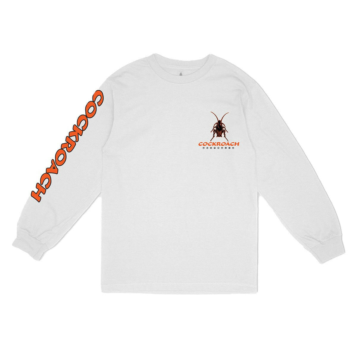 Cockroach - Woden Longsleeve Tee White.