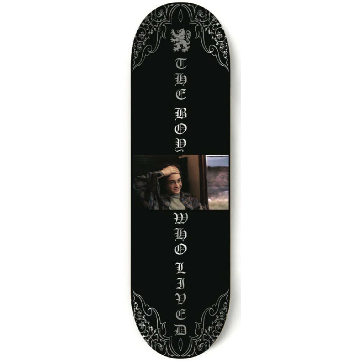 Color Bars - Harry Potter Boy Who Lived 8.5 Skateboard Deck.