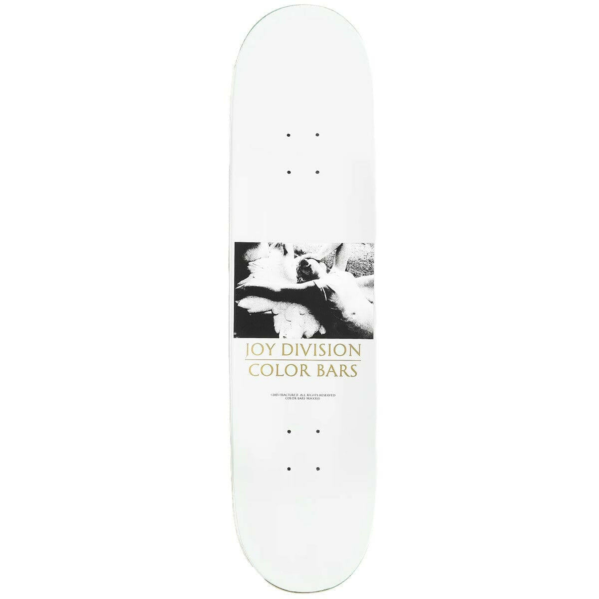 Color Bars - Joy Division Love Will Tear Us Apart 8.25 Skateboard Deck.