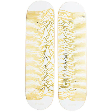 Color Bars - Joy Division Unkown Pleasures Skateboard Deck Set.