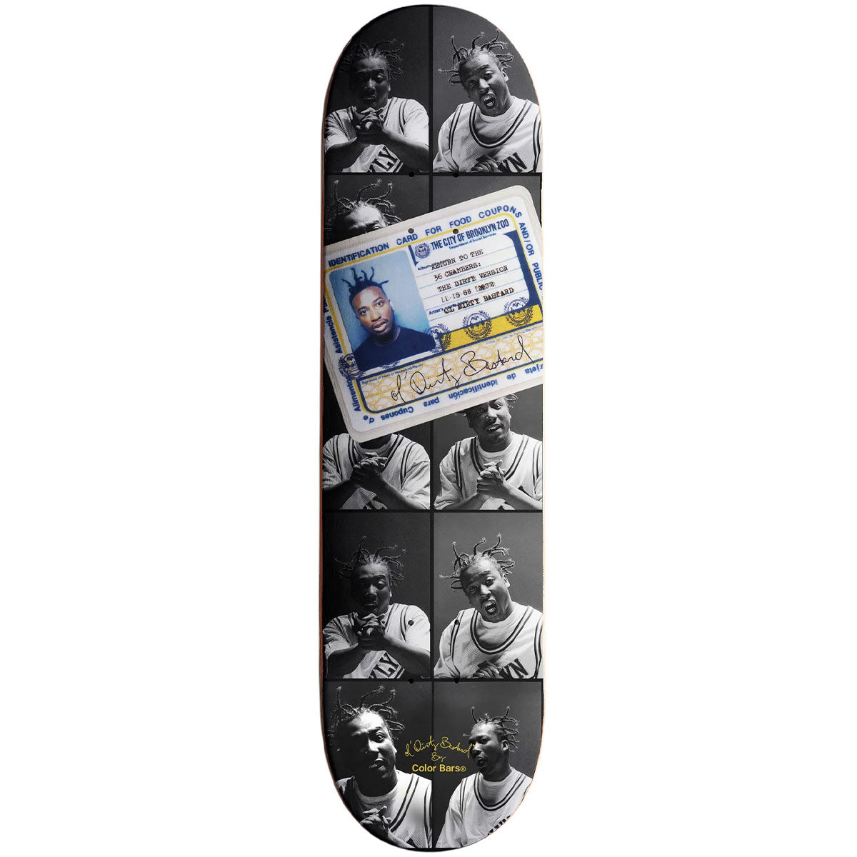 Color Bars ODB I.D. Card 8.25 Skateboard Deck
