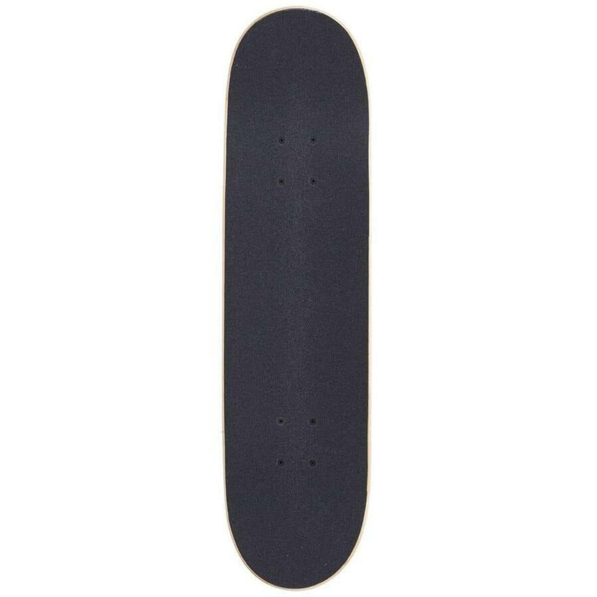 Black grip tape on skateboard deck