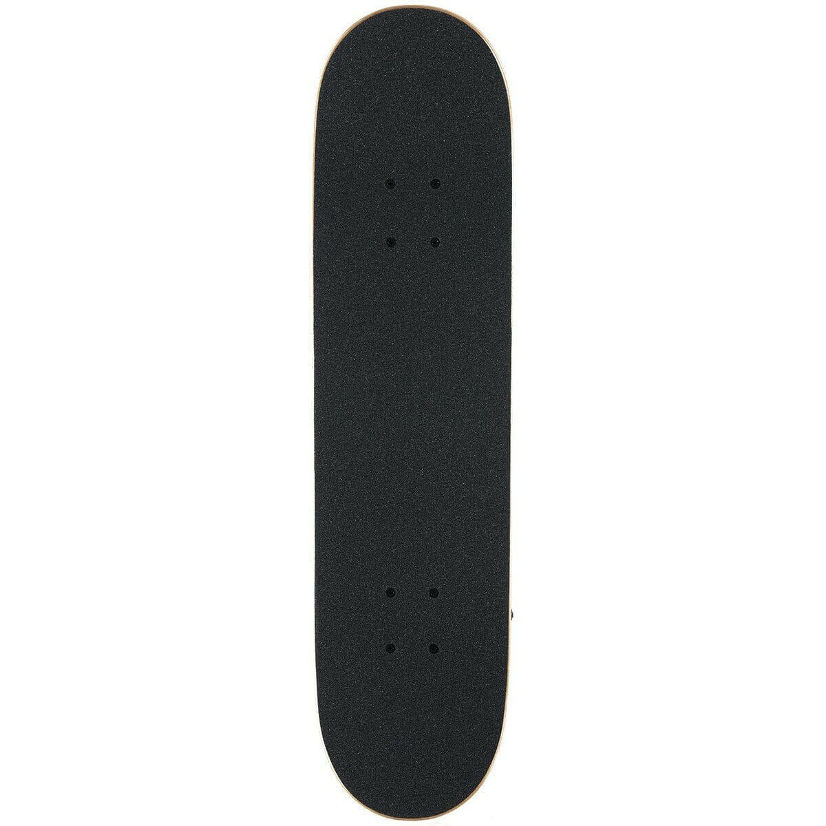 Black grip tape on skateboard deck