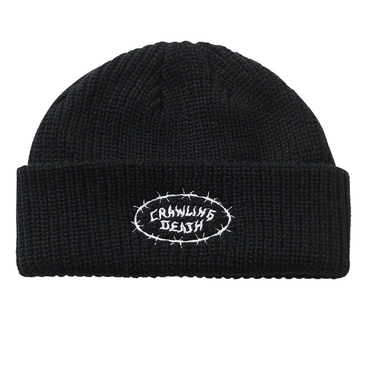 Crawling Death - Barbed Logo Beanie Black.