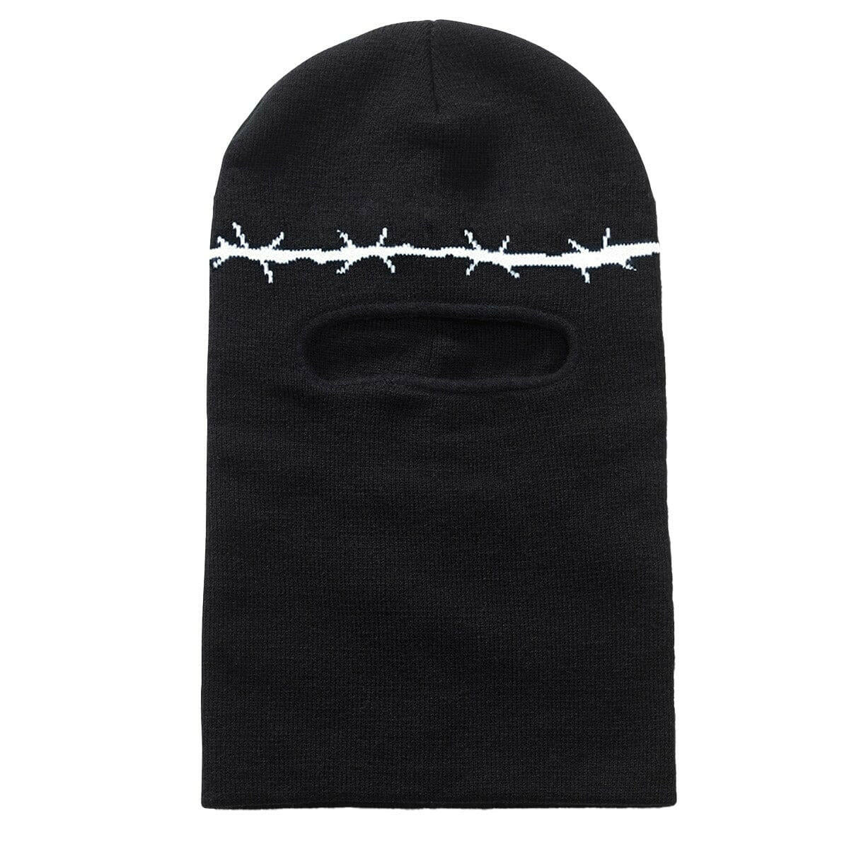Crawling Death - Barbed Wire Winter Mask Black.