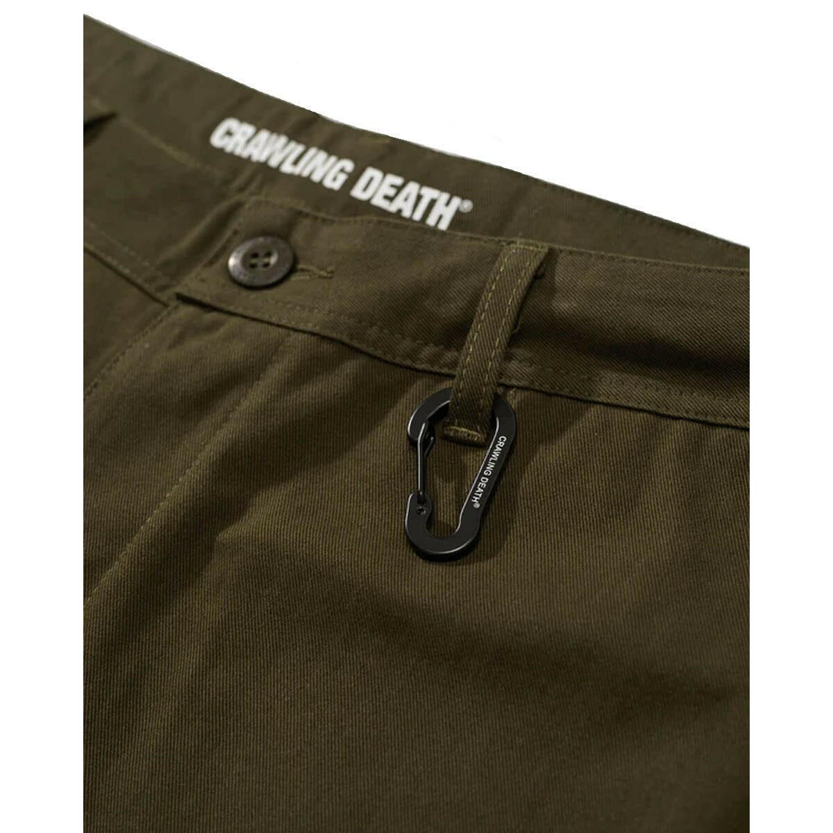 Crawling Death - Cargo Pants Army Green.
