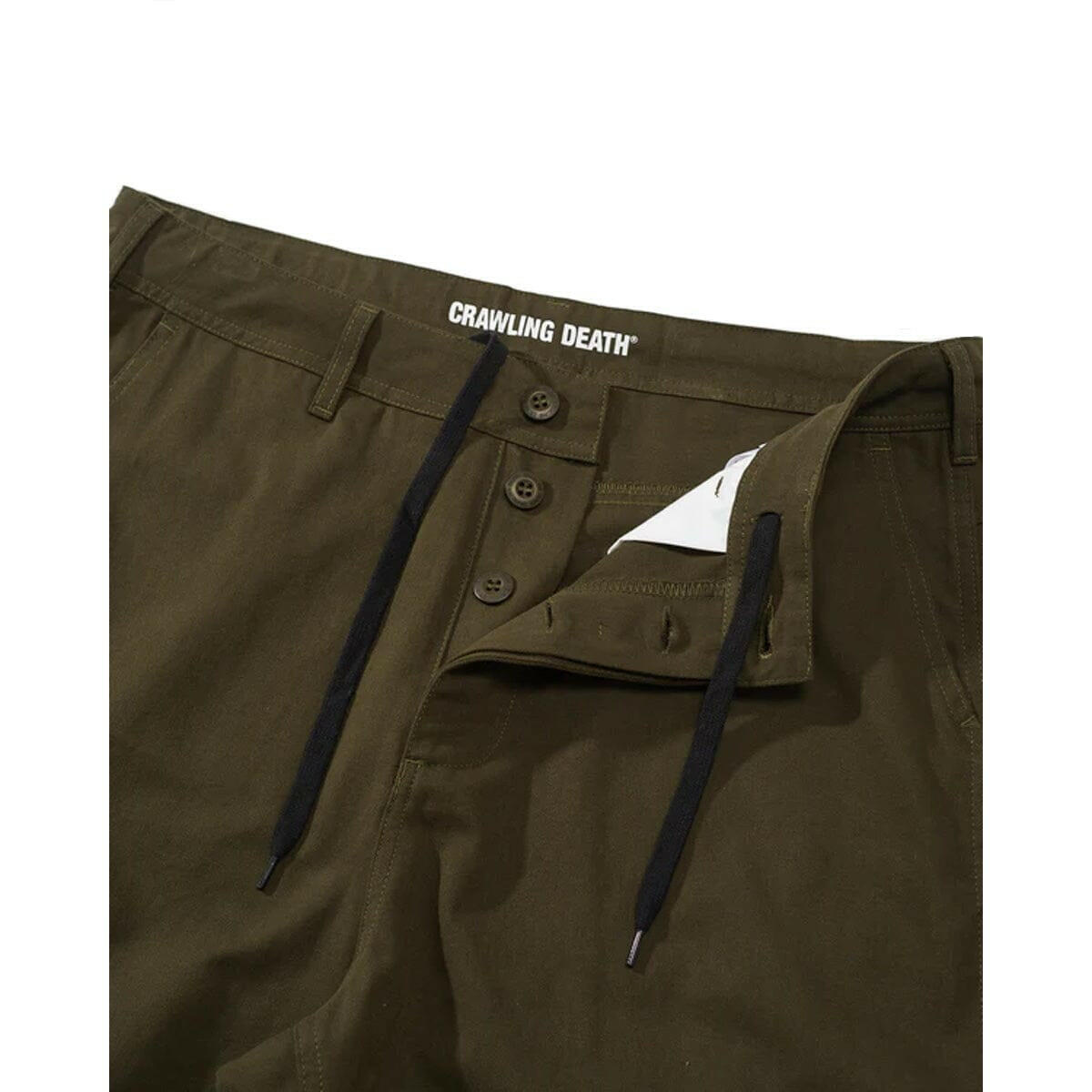 Crawling Death - Cargo Pants Army Green.