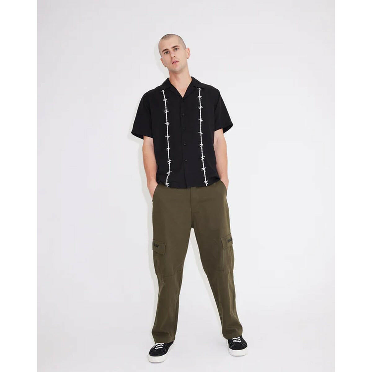 Crawling Death - Cargo Pants Army Green.