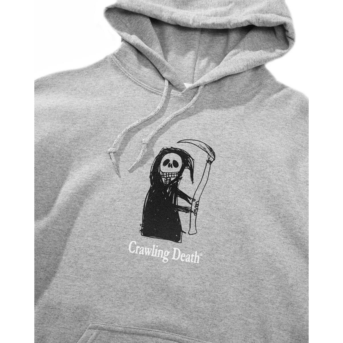 Crawling Death - Corey Reaper Hoodie Grey.
