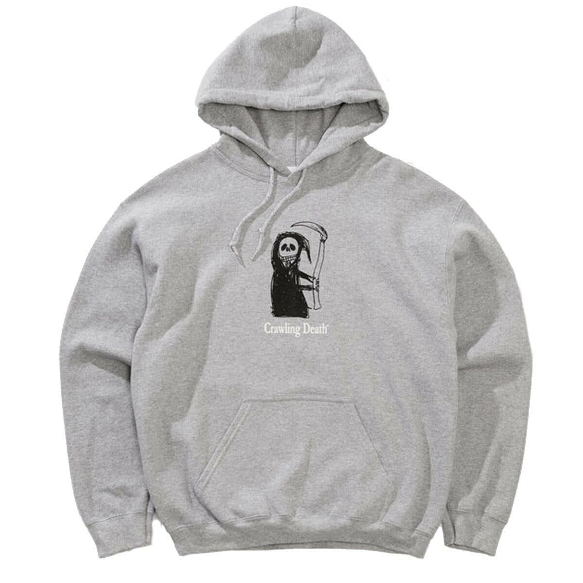 Crawling Death - Corey Reaper Hoodie Grey.