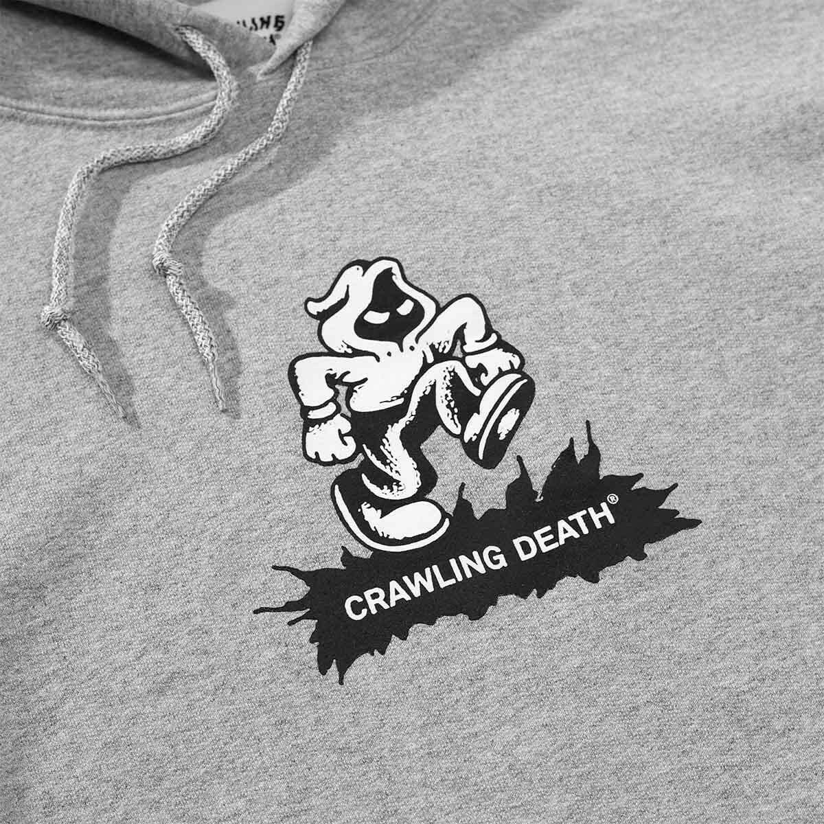 Crawling Death - Dan Coy Hoodie Grey.