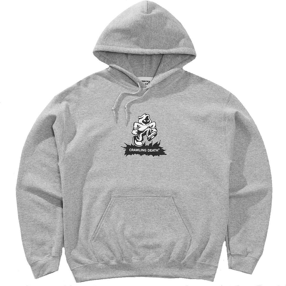 Crawling Death - Dan Coy Hoodie Grey.