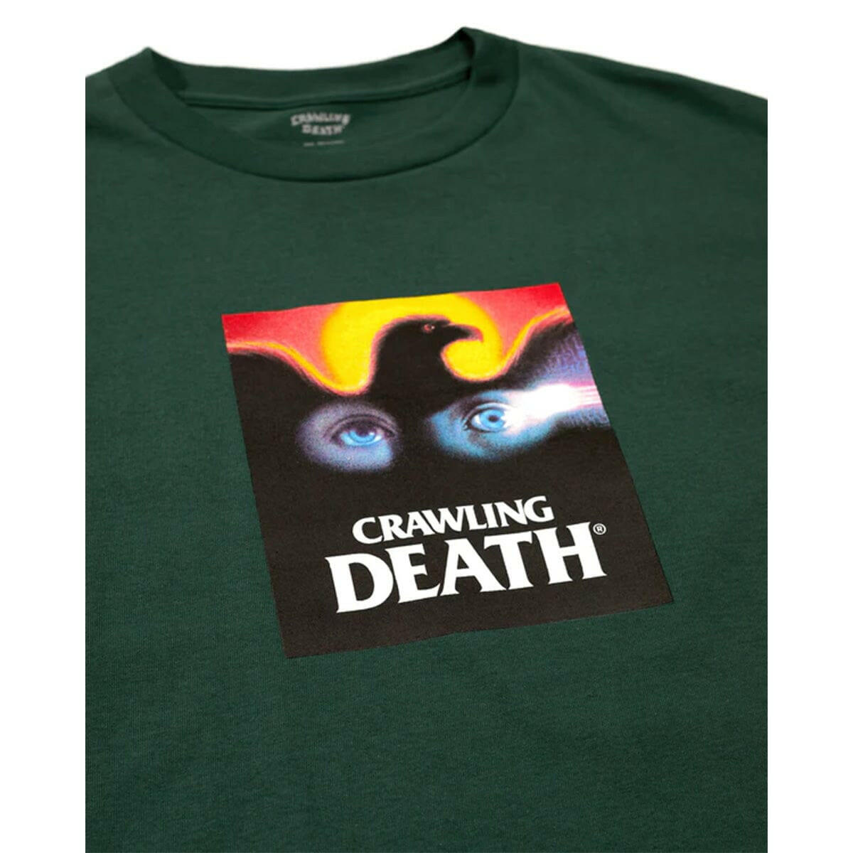 Crawling Death - Eagle Eyes Tee Forest Green.