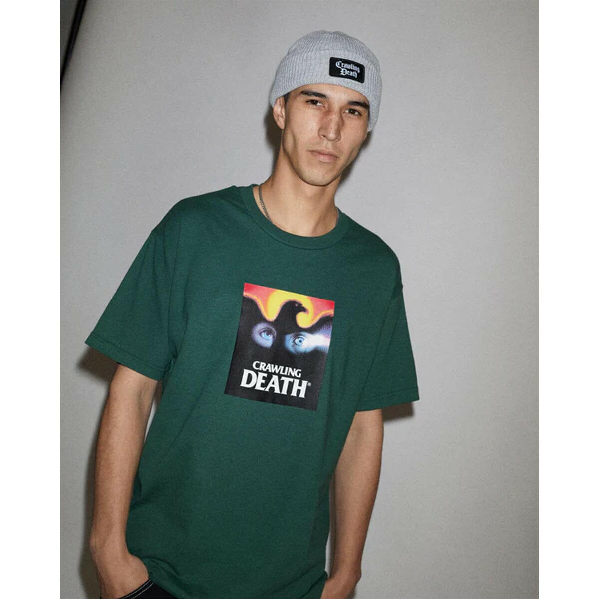 Crawling Death - Eagle Eyes Tee Forest Green.