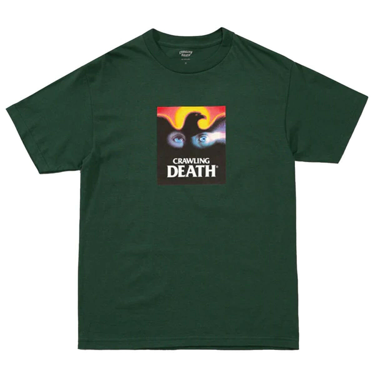 Crawling Death - Eagle Eyes Tee Forest Green.