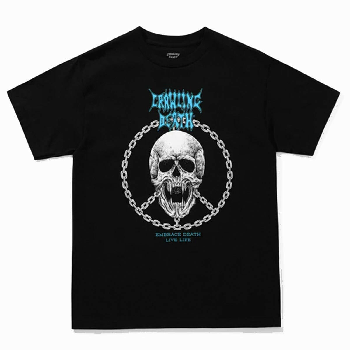 Crawling Death - Peace Skull Tee Black.