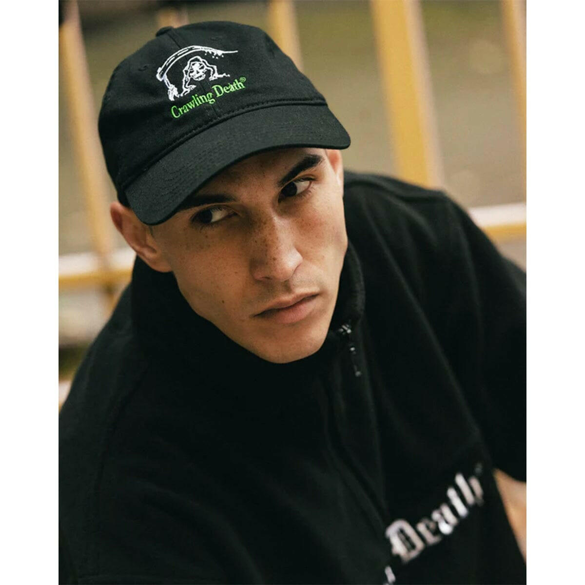 Crawling Death - Reaper Logo Cap Black.