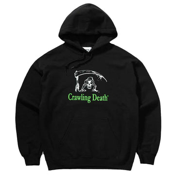 Crawling Death - Reaper Logo Hoodie Black.