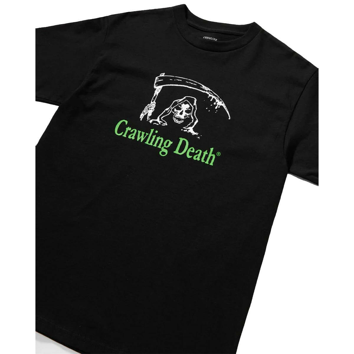 Crawling Death - Reaper Logo Tee Black.