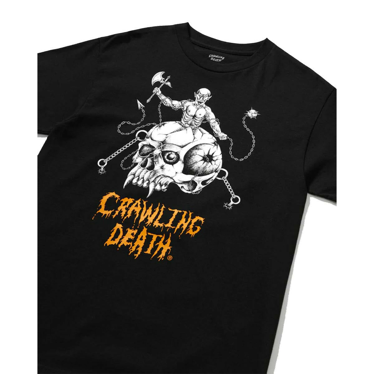 Crawling Death - Skull Fighter Tee Black.