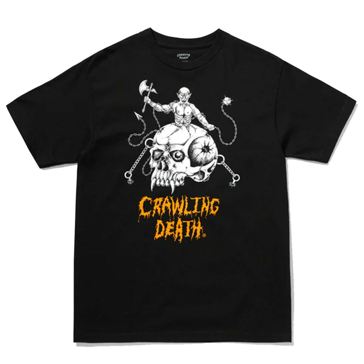 Crawling Death - Skull Fighter Tee Black.