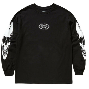 Crawling Death - Spike Dice Longsleeve Tee Black.