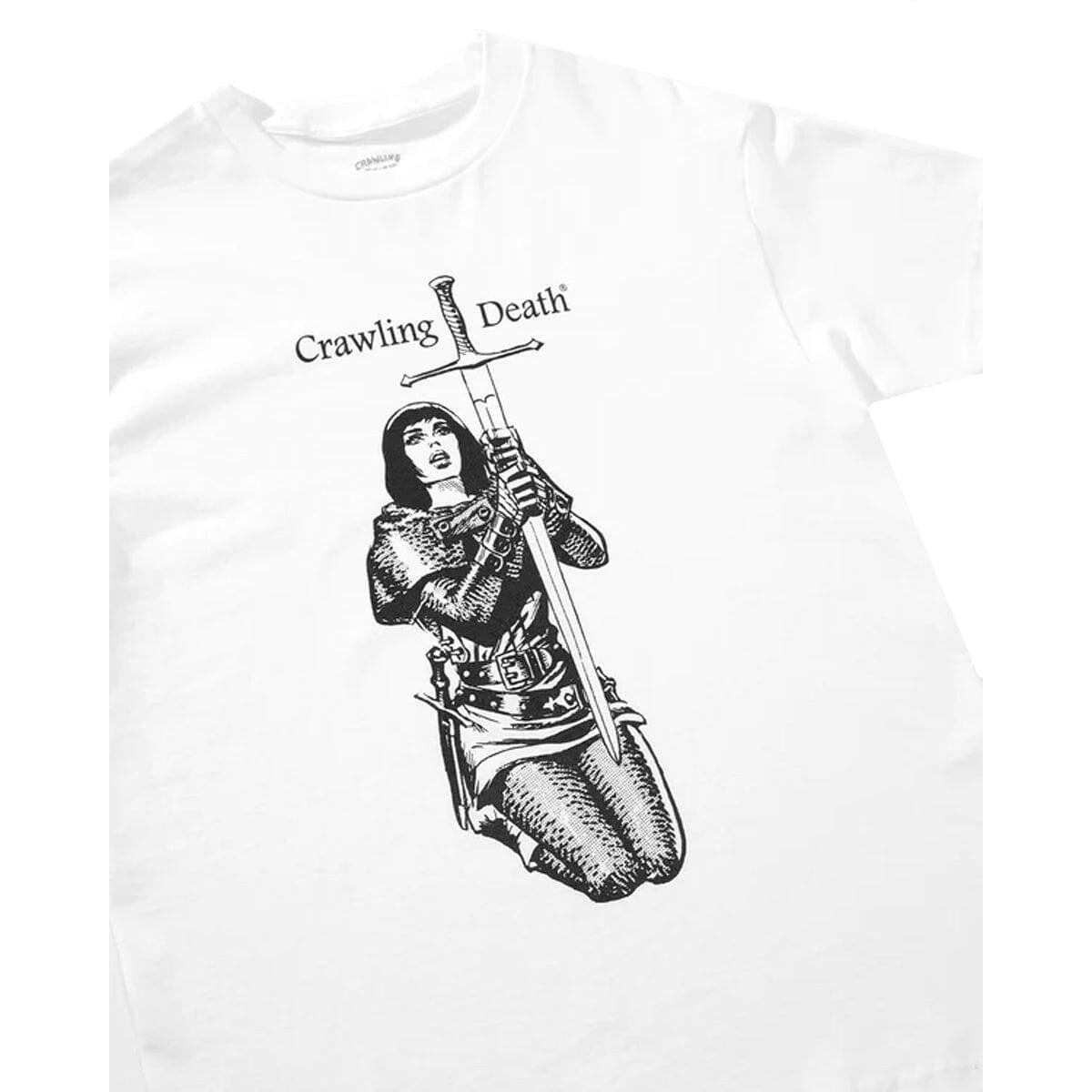 Crawling Death - Sword Tee White.