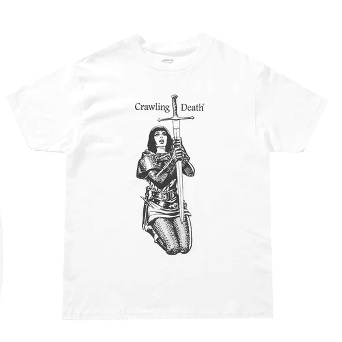 Crawling Death - Sword Tee White.