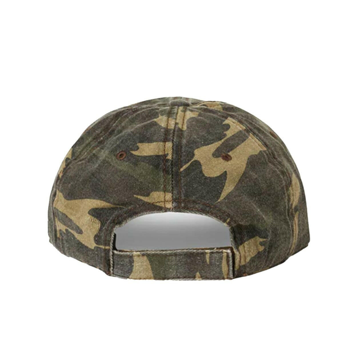 Crawling Death - Washed Camo Patch Cap.