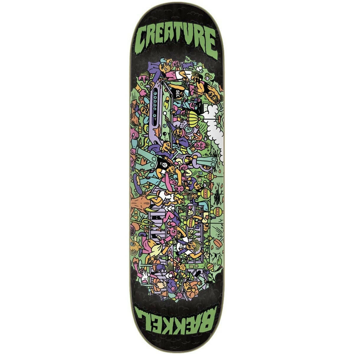 Creature - Kevin Baekkel Bar Crawl 8.6 Skateboard Deck.